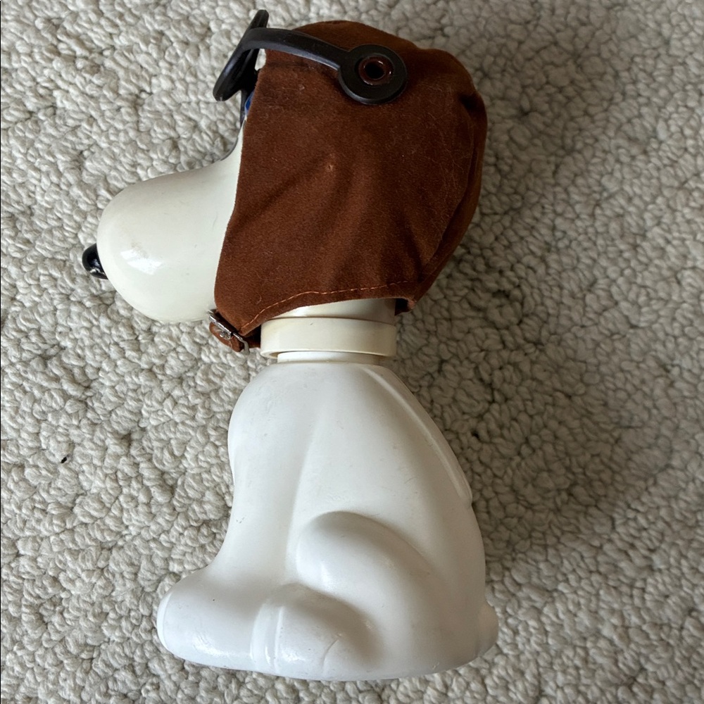 Avon Vintage Snoopy Flying Ace Bubble Bath Bottle 4 fl oz - Picture 5 of 12